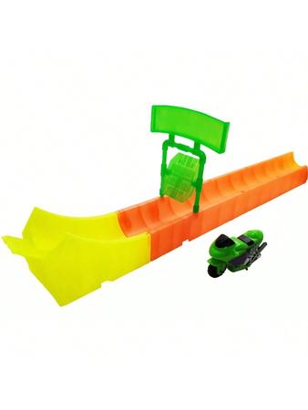 Pista Corrida Carrinho Brinquedo Infantil Looping 360 + 1 Moto