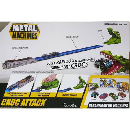 Imagem de Pista Metal Machines Croc Attack Crocodilo Candide 8704