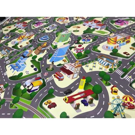 Pista para Carrinhos Hotcars Grande Cidade P09 180x120cm