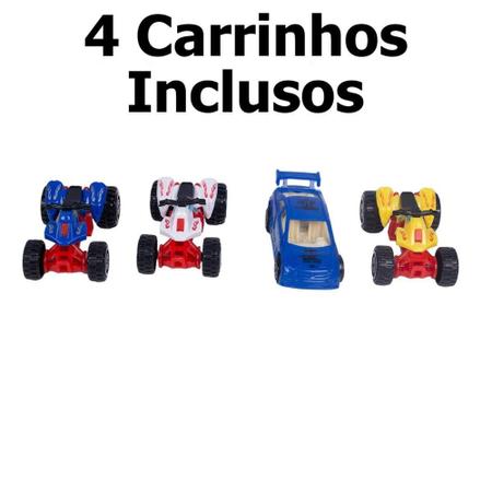 Pista Posto De Gasolina Carrinho Brinquedo Infantil Corrida - Pais e filhos  - Pistas de Brinquedo - Magazine Luiza