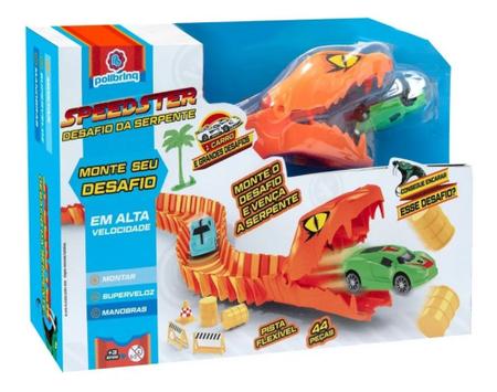 Pista De Brinquedo Speedster Shark Loop - Polibrinq