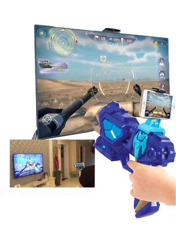 Arma Brinquedo Pistola Para Celular Mobile Bluetooth Jogo Game