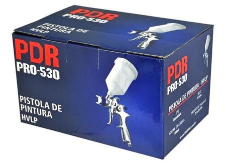 Imagem de Pistola de Pintura Gravidade HVLP Bico 1,3MM 600ML PDR