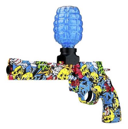 Pistola Elétrica de Gel Orbeez - Leão (Branca)