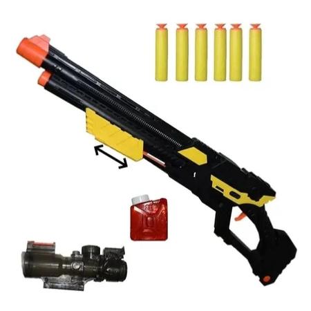 Arma Pistola De Brinquedo Lança Dardos Tipo Nerf Com Luz - Importway -  Lançadores de Dardos - Magazine Luiza