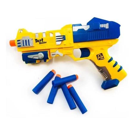 Pistola Lançador Nerf Arma Pistola Atira Dardos Barato