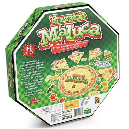 Jogo Pizzaria Maluca - Grow - Jogos de Tabuleiro - Magazine Luiza