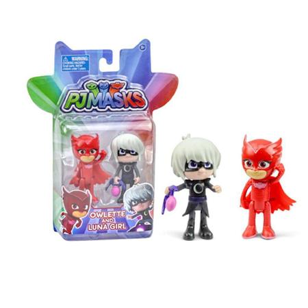 Imagem de Pj Masks Menino Gato E Romeo Dtc Preto E Vermelho