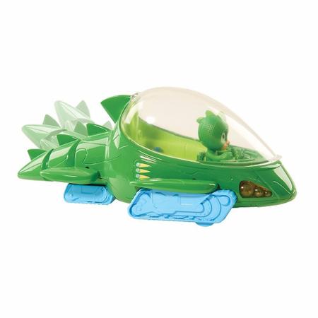 Imagem de PJ Masks Veículo C/ Figura Lagartixo Móvel Com luz e Som- Dtc