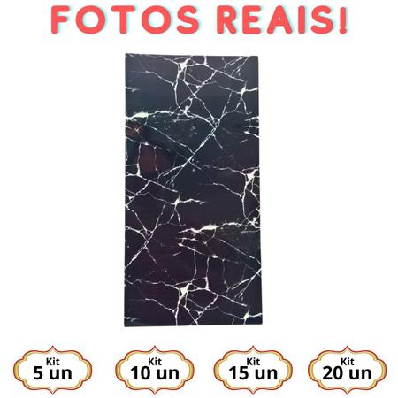 Placa Adesiva Marmore Brilho Porcelanato 3D 30x60 Kit 1 Unid - NeoBlue Imagem de Placa Adesiva Marmore Brilho Porcelanato 3D 30x60 Kit 1 Unid