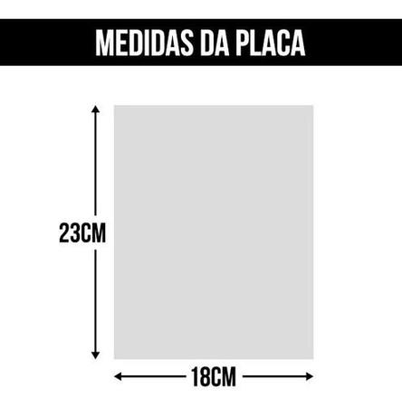 Imagem de Placa Biossegurança - Favor Colocar Pés Na Plataforma 18x23