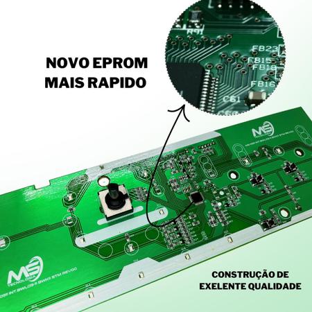 Imagem de Placa Compatível Lavadora Brastemp Ative 9kg Bwl09 W10308925