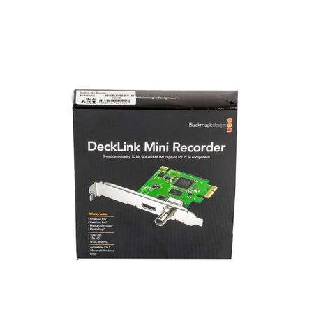 blackmagic decklink mini recorder