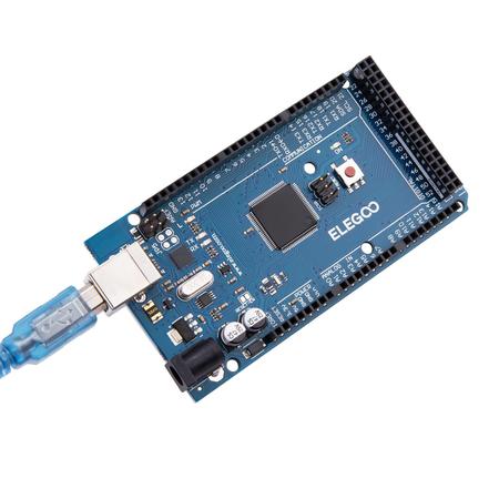 Imagem de Placa de desenvolvimento ELEGOO MEGA R3 ATmega 2560 com cabo USB