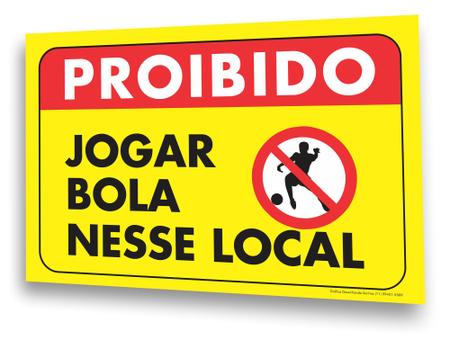 Proibido Jogar Bola