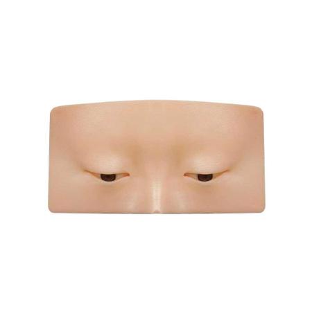 licencia de de silicone modelo de maquiagem de olhos pintura facial para  cosmetologista iniciante, Prancha de exercício de maquiagem facial de  silicone, modelo de maquiagem facial realista de silicone