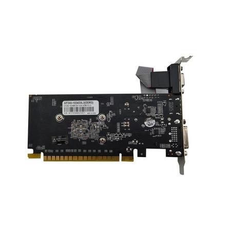 Imagem de Placa de video 1gb ddr3 128 bit afox geforce gt240 pci-e 2.0 hdmi vga dvi 