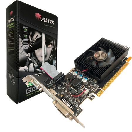 Placa De V deo Afox Geforce Gt420 2Gb Ddr3 128 Bits Low Placa de