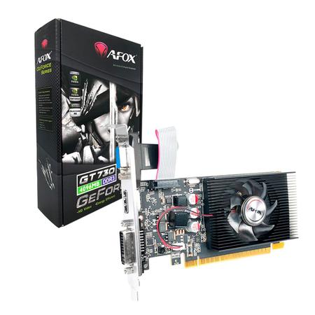 Placa de Vídeo Afox NVIDIA GeForce GT730, 4GB, DDR3 - AF730-4096D3L5