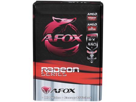 Imagem de Placa de Vídeo Afox Radeon RX550 2GB GDDR5