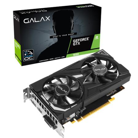 Imagem de Placa de Vídeo Galax GeForce GTX 1650 EX 1-Click OC 4GB 128Bit GDDR6 65SQL8DS66E6