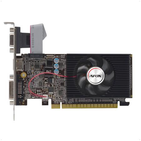 Imagem de Placa de Vídeo Geforce GT610 2GB DDR3 810Mhz Com Saída HDMI e Interface de 64 Bits - AFOX - AF610-2048D3L7-V6