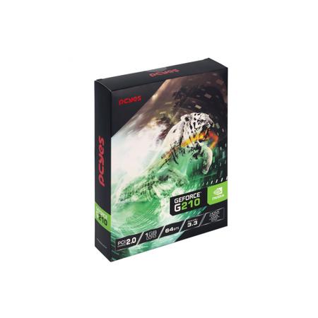 Imagem de Placa de Vídeo NVIDIA PcYes GeForce GT 210 - PVG2101GBR364LP