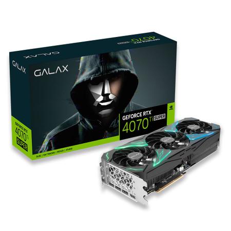 Imagem de Placa de Vídeo RTX 4070TI 16GB Super SG GDDR6X 256BITS GALAX - 47UZM6MD6MER