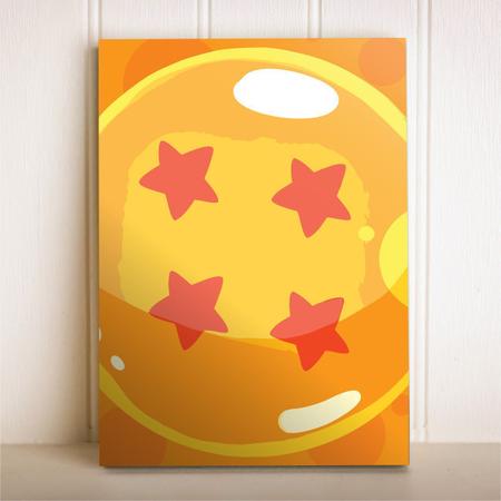 Relógio Decorativo Dragonball Esferas