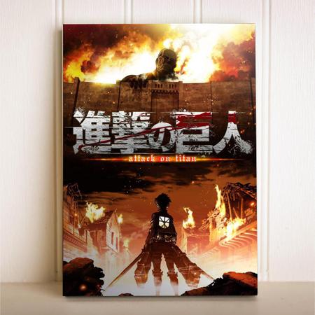 Shingeki No Kyojin Attack On Titan Anime Poster