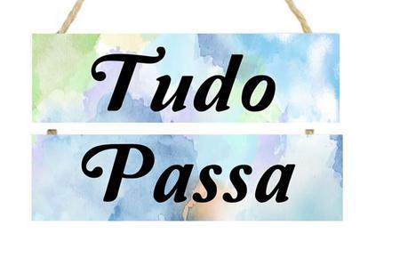 Placa decorativa se não poder fazer tudo faça o que puder 18 - Cair de Pé -  Placa Decorativa - Magazine Luiza