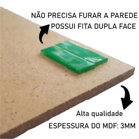 Placa decorativa foco força fé e foda-se divertido mdf a4 - Super Presentez Imagem de Placa decorativa foco força fé e foda-se divertido mdf a4