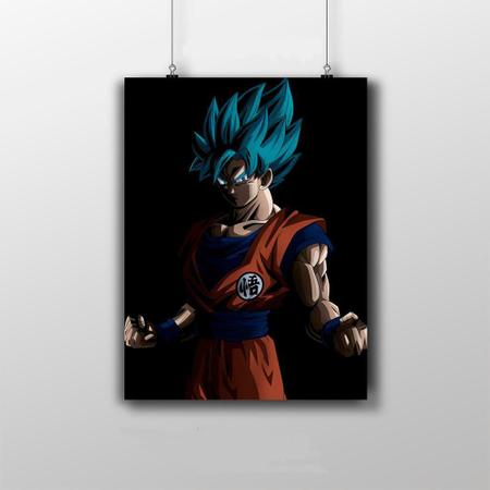 Placa Decorativa - Dragon Ball Super Personagens