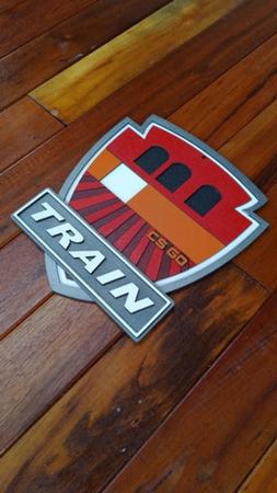 Imagem de Placa Decorativa Train Cs:go Em Alto Relevo, Gamer