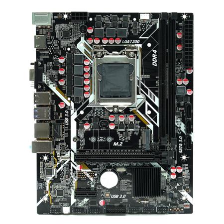 Imagem de Placa Mae AFOX H410D4-MA5-V2 LGA1200 DDR4 HDMI M.2 M-ATX