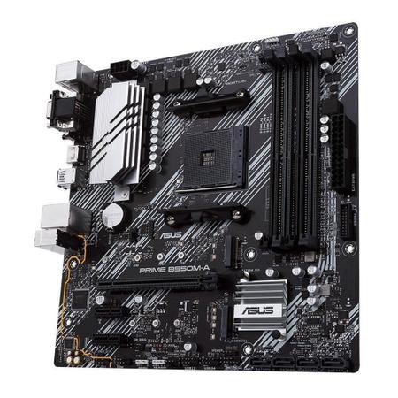 Imagem de Placa-Mãe Asus Prime B550M-A, AMD AM4, mATX, DDR4