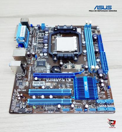 Placa Mae Asus Soquete Amd Socket Am3 Memória Ddr3 - M4n68t-M Le.