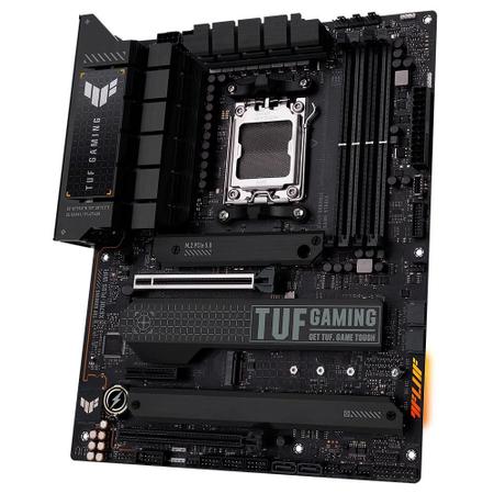 Imagem de Placa Mãe Asus TUF Gaming X670E-Plus Wi-Fi, AMD X670, AM5, DDR5 - 90MB1BK0-M0EAY0