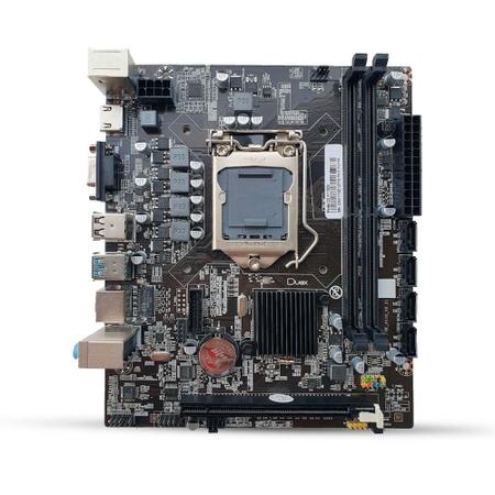 Imagem de Placa-Mãe DUEX p/ Intel LGA 1151 chipset Intel H110 mATX M.2, DDR4, VGA, HDMI H110ZG M2