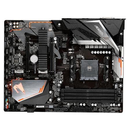 Imagem de Placa Mãe Gigabyte Aorus B450 Elite V2, AMD B450, ATX, DDR4, (rev. 1.0)