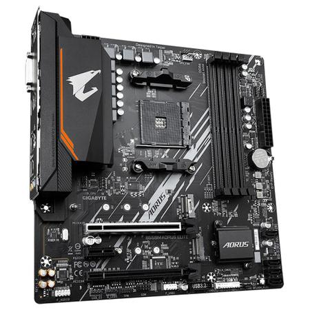 Imagem de Placa Mãe Gigabyte B550M Aorus Elite, AMD AM4, Micro ATX, DDR4