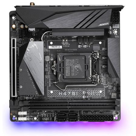 Imagem de Placa Mãe Gigabyte H470-I AORUS PRO AX, DDR4, ITX, LGA1200