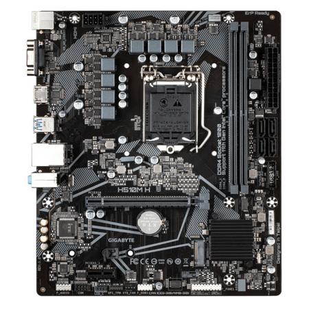 Imagem de Placa Mãe Gigabyte para Intel LGA 1200 H510M H Ultra Durable 2xDDR4 mATX