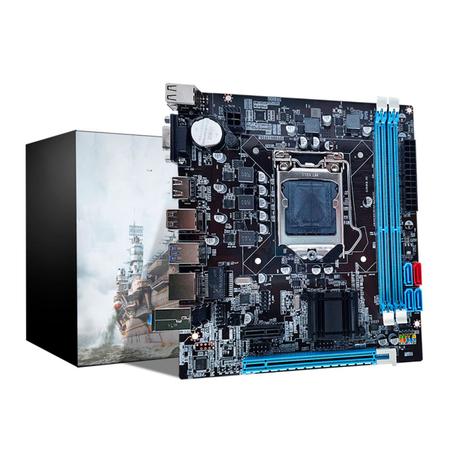 Imagem de Placa Mãe Kingster PCI Express Chipset Intel LGA 1155 Socket I3/I5/I7 DDR3 1066/1333/1600MHZ 16gb
