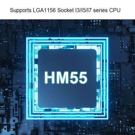 Imagem de Placa-mãe Kingter H55 16gb ddr3 LGA 1156 i3/i5/i7 Suporte USB 3.0 VGA RJ45 HDMI lan 10/100 mbps