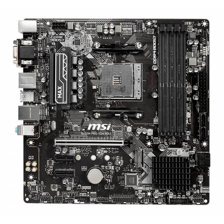 Imagem de Placa Mae MSI B450M PRO-VDH MAX AM4 Chipset B450