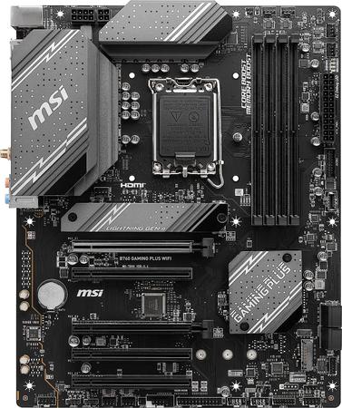 Imagem de Placa Mãe Msi B760 Gaming Plus, Intel, Lga 1700, DDR5,Wifi
