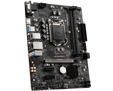 Imagem de Placa Mae MSI H510M PRO-E - Intel LGA 1200 - mATX - DDR4