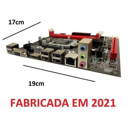 Imagem de Placa Mãe Taicon H55 1156 DDR3 Sata2 USB 2.0 Rede 100 HDMI