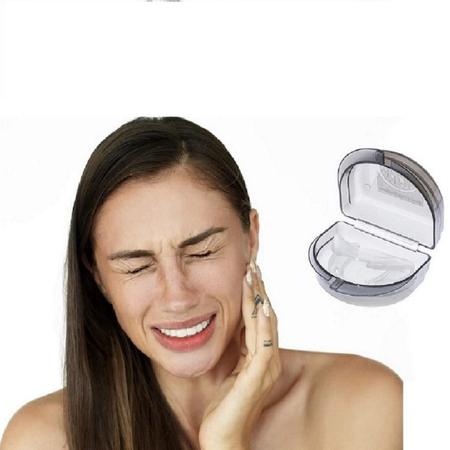Imagem de Placa Para Bruxismo Dental Anti Ronco Articulada Luctor 5Em1